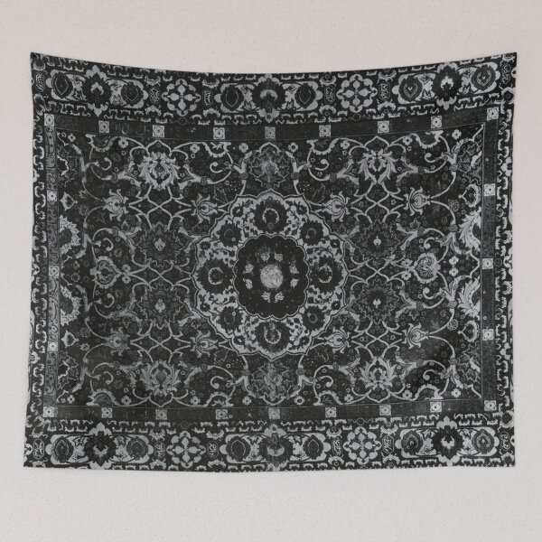 Item preview, Persian Duvet Cover Antique B&W  designed and sold by redflowerpixel.
