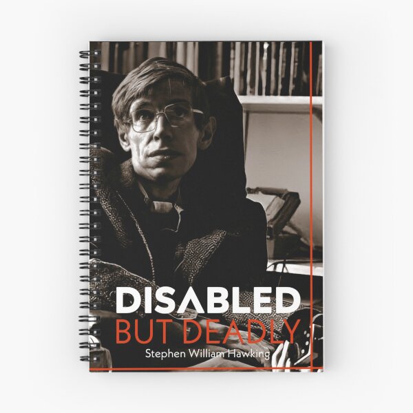 Item preview, Disabled But Deadly_Steven Hawkins designed and sold by Dude 4U.