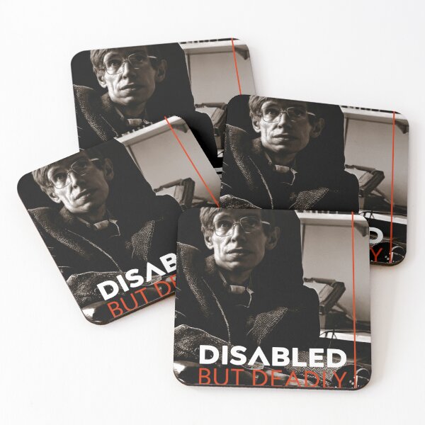 Item preview, Disabled But Deadly_Steven Hawkins designed and sold by Dude 4U.