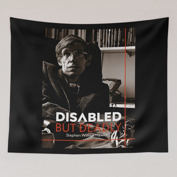 Item preview, Disabled But Deadly_Steven Hawkins designed and sold by Dude 4U.