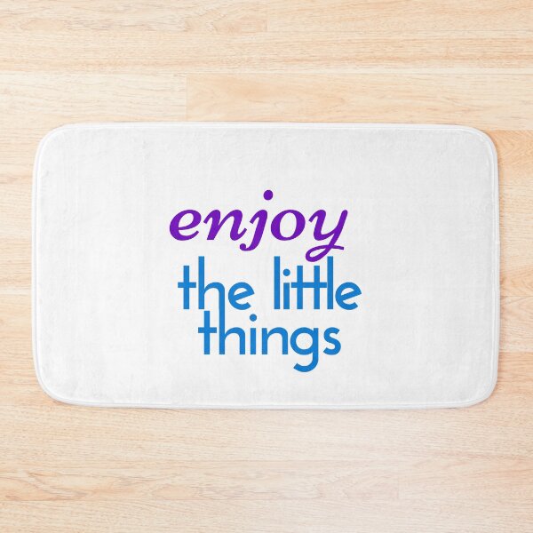 Item preview, ENJOY THE LITTLE THINGS designed and sold by Inspirationmotivation.