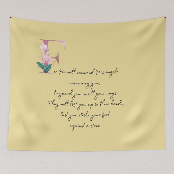 Item preview, Lifted Up - Psalm 91 designed and sold by Ceramic Scripture.
