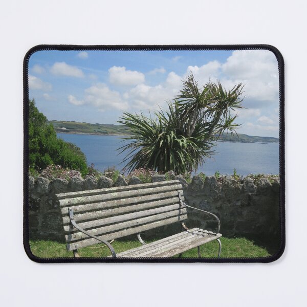 Item preview, Relaxing on a bench on St Michael's Mount designed and sold by S-and-W-4ever.