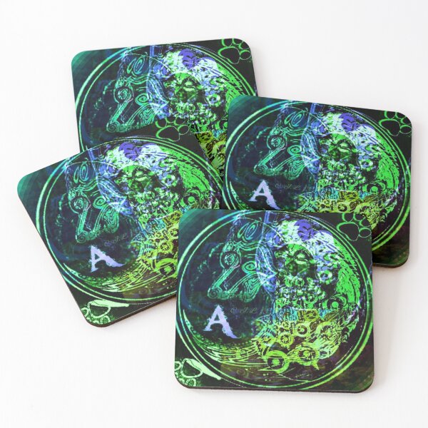 Item preview, Emerald Alpha emblem designed and sold by The Void Shop..