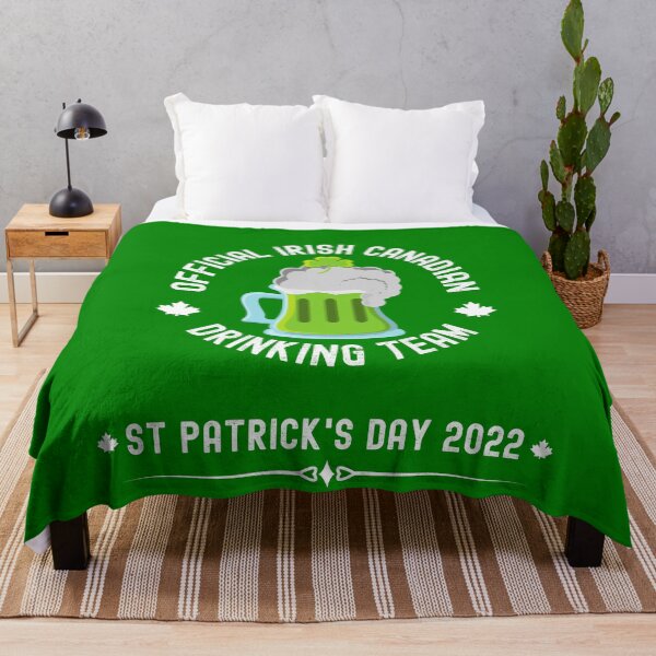 Item preview, St. Patricks Day Official Irish Canadian Drinking Team designed and sold by Fecking-Merch.