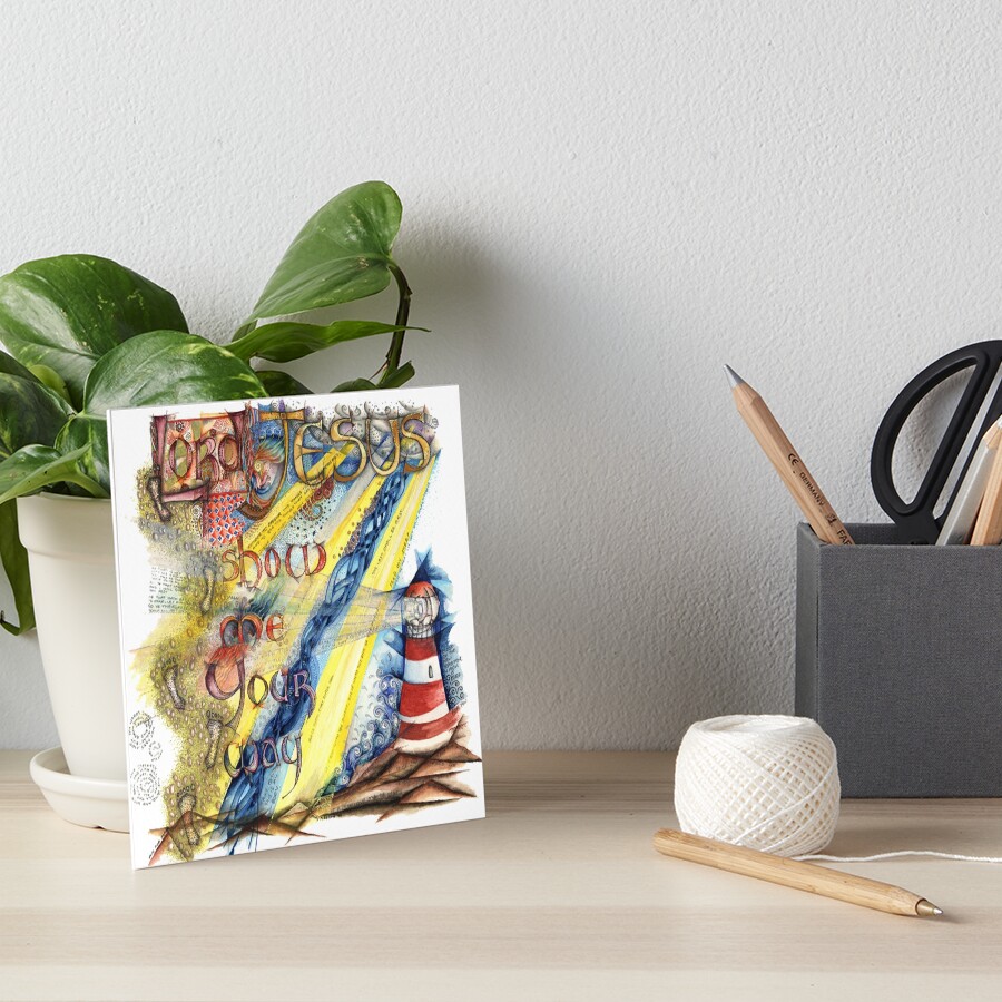 Show Me Art Board Print