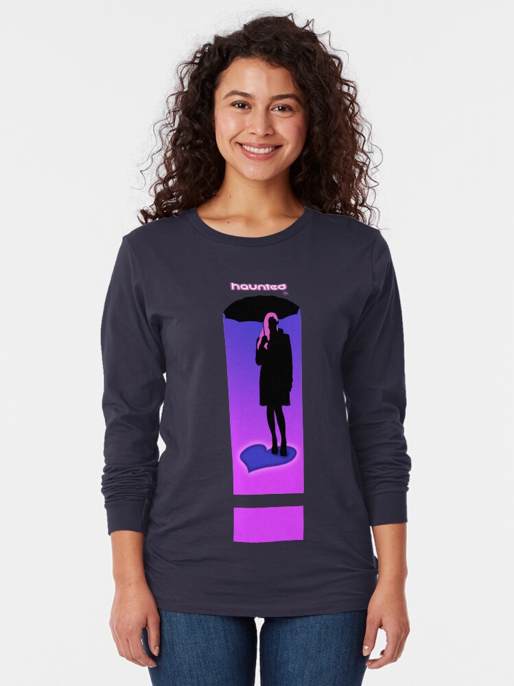 Alternate view of Haunted by love Long Sleeve T-Shirt