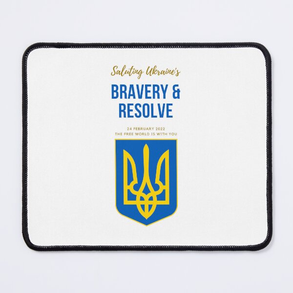 Item preview, Saluting Ukraine's Bravery & Resolve designed and sold by Kathleen M Bush.