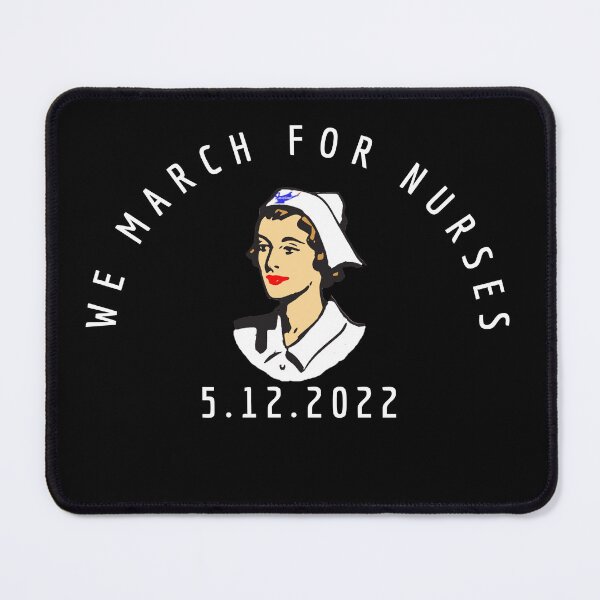 Item preview, Nursing Student We March for Nurses designed and sold by blackpanpan.