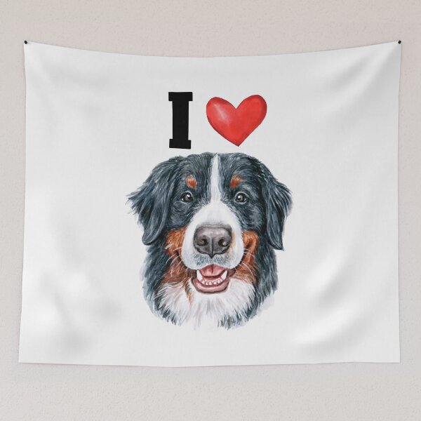 Item preview, Bernese Mountain Dog Lovers|I Love My Bernese Dog designed and sold by yousseftalat2.