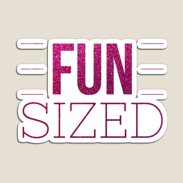 Item preview, Fun Sized Motivational Glitter Quote  designed and sold by SilverSpiral.