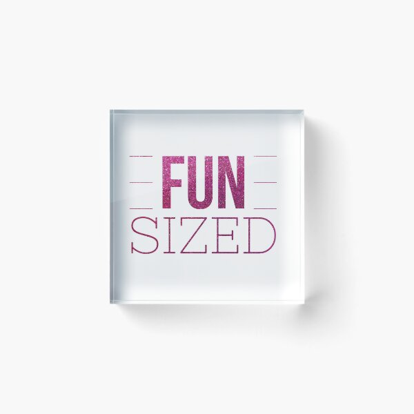 Item preview, Fun Sized Motivational Glitter Quote  designed and sold by SilverSpiral.