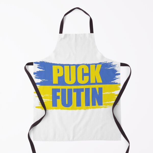 Item preview, puck futin Ukrainian support designed and sold by PERsonalthreads.