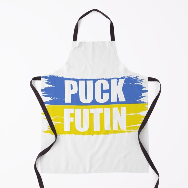 Item preview, Puck futin Ukrainian support designed and sold by PERsonalthreads.