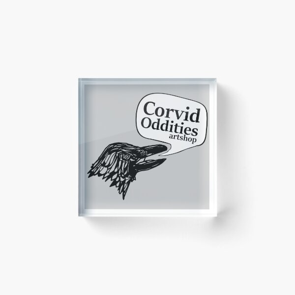 Item preview, Corvid Oddities Logo designed and sold by Serious Pickle Designs.