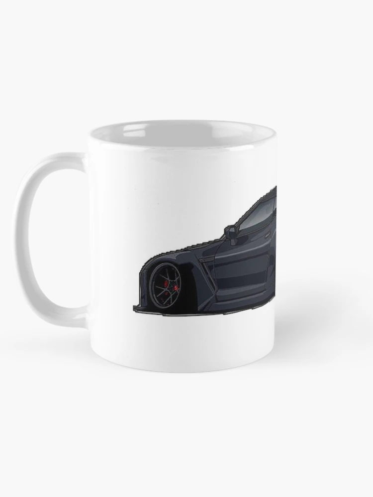Aperçu 5 sur 6. Mug à café avec l'œuvre GT-R R-35 créée et vendue par Teesigned.