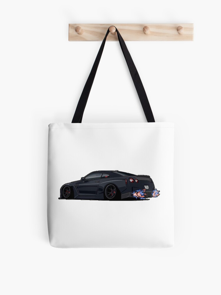 Thumbnail 1 of 2, Tote Bag, GT-R R-35 designed and sold by Teesigned.