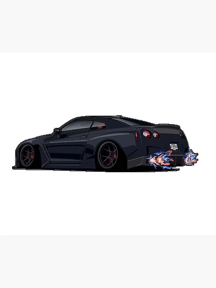 Thumbnail 5 von 5, Mauspad, GT-R R-35 designt und verkauft von Teesigned.
