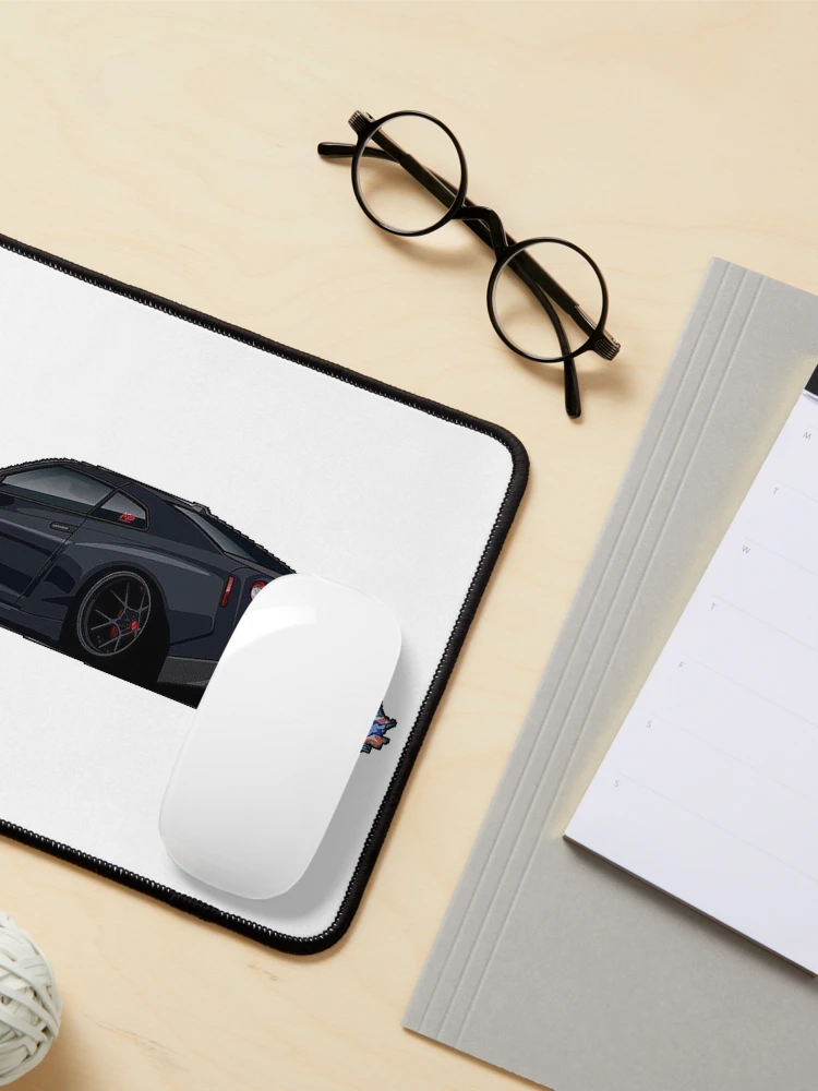 Thumbnail 3 von 5, Mauspad, GT-R R-35 designt und verkauft von Teesigned.