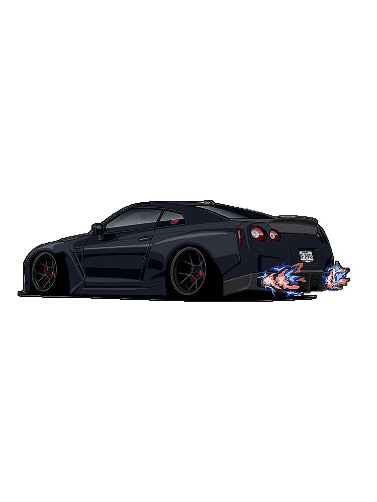 Thumbnail 3 of 3, Scarf, GT-R R-35 designed and sold by Teesigned.