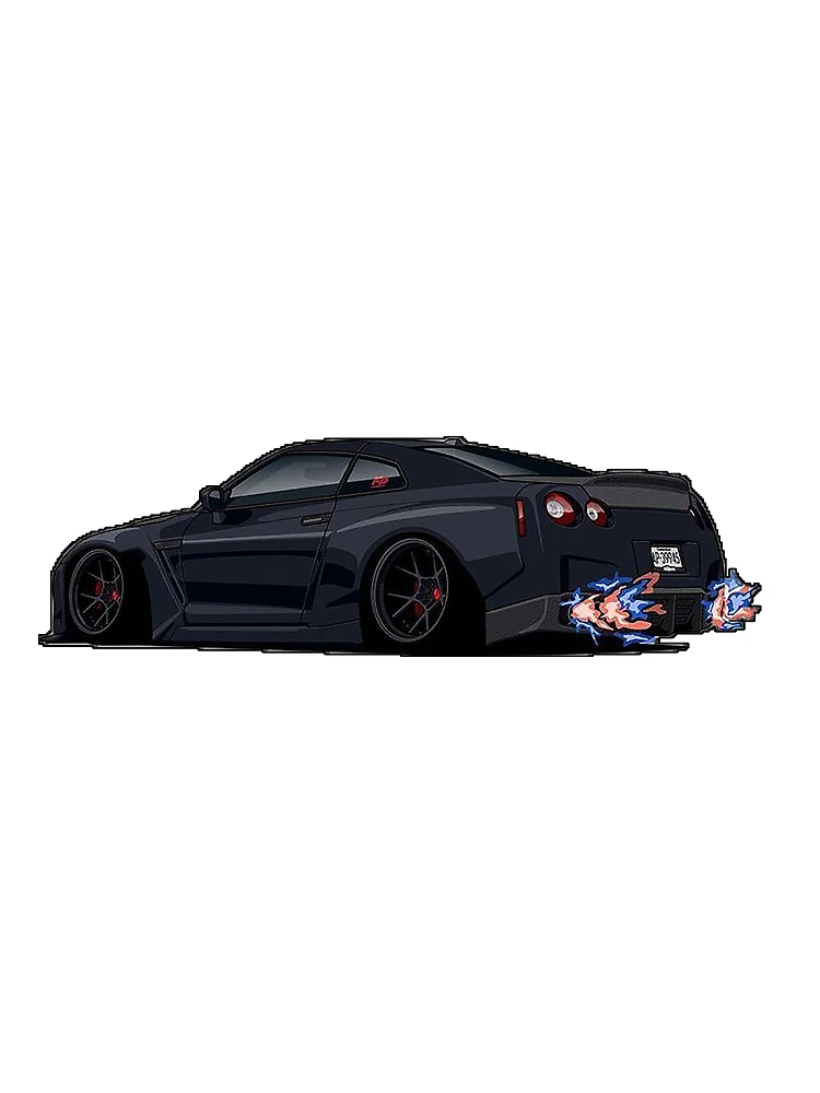 Thumbnail 3 of 3, Scarf, GT-R R-35  designed and sold by Teesigned.
