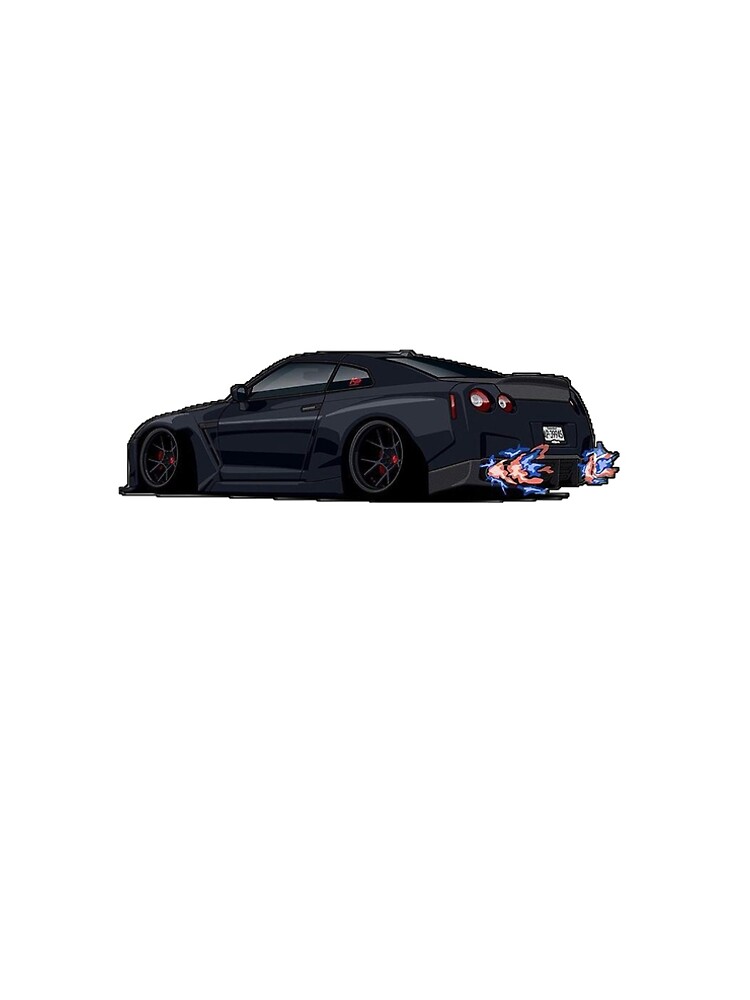 Thumbnail 5 of 5, A-Line Dress, GT-R R-35 designed and sold by Teesigned.