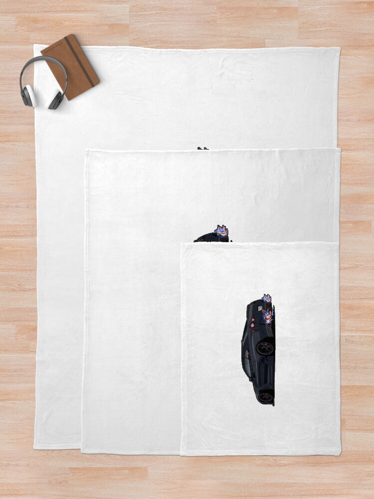 Thumbnail 5 of 6, Throw Blanket, GT-R R-35  designed and sold by Teesigned.