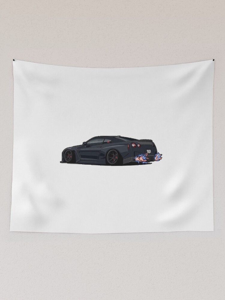 Thumbnail 2 of 3, Tapestry, GT-R R-35 designed and sold by Teesigned.