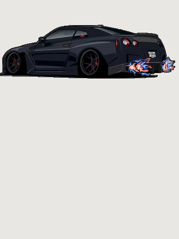 Imagen 6 de 6, Sudadera oversize prémium con la obra GT-R R-35, diseñada y vendida por Teesigned.