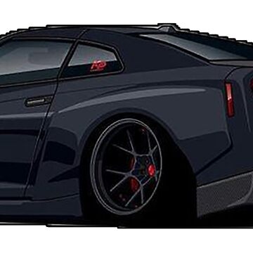 Artwork thumbnail, GT-R R-35  by Teesigned