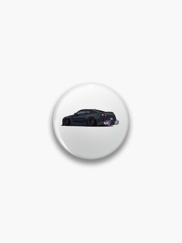 Thumbnail 1 von 3, Button, GT-R R-35 designt und verkauft von Teesigned.