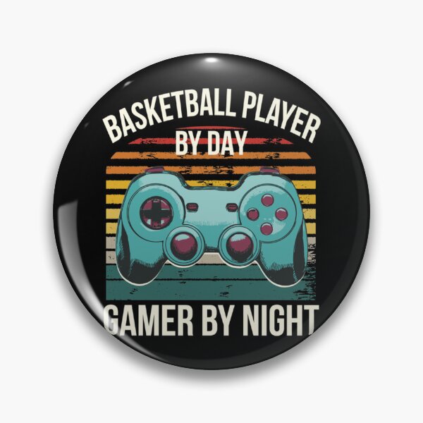 Item preview, Bball Basketball Player By Day Gamer By Night Gaming Classic T-Shirt designed and sold by mercedesfr47.