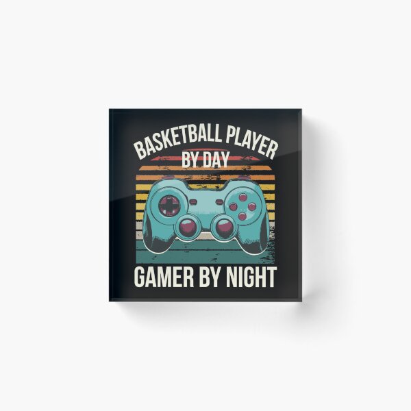 Item preview, Bball Basketball Player By Day Gamer By Night Gaming Classic T-Shirt designed and sold by mercedesfr47.