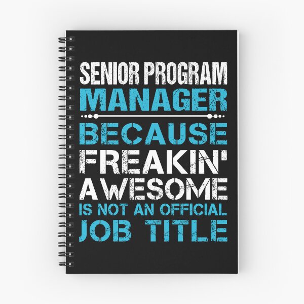 Item preview, Senior Program Manager T Shirt - Freaking Awesome Job Gift Item Tee designed and sold by oetate4774.