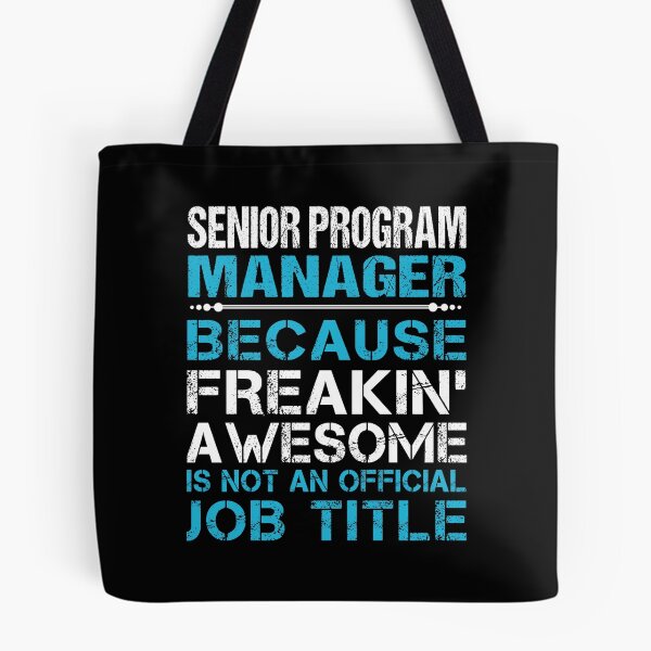 Item preview, Senior Program Manager T Shirt - Freaking Awesome Job Gift Item Tee designed and sold by oetate4774.