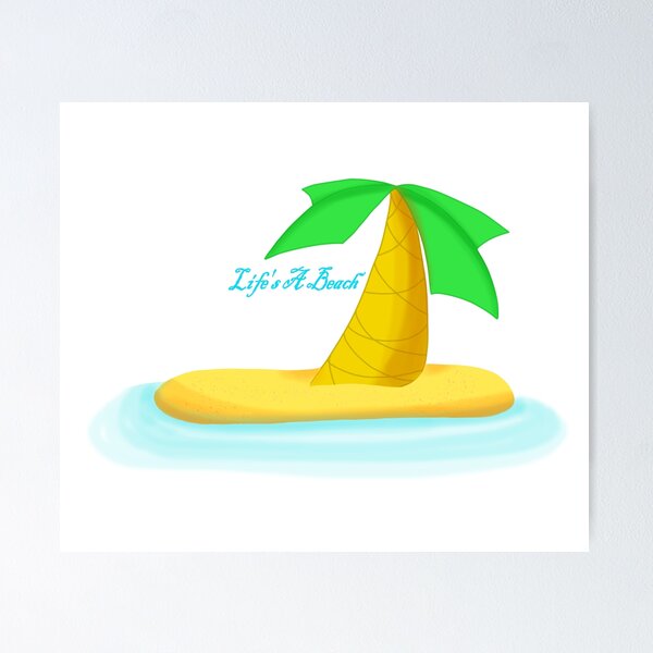 Item preview, Life's A Beach designed and sold by T-Draguuno.