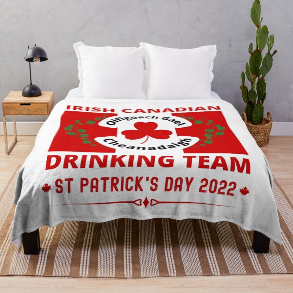Item preview, St. Patricks Day Irish Canadian Drinking Team designed and sold by Fecking-Merch.