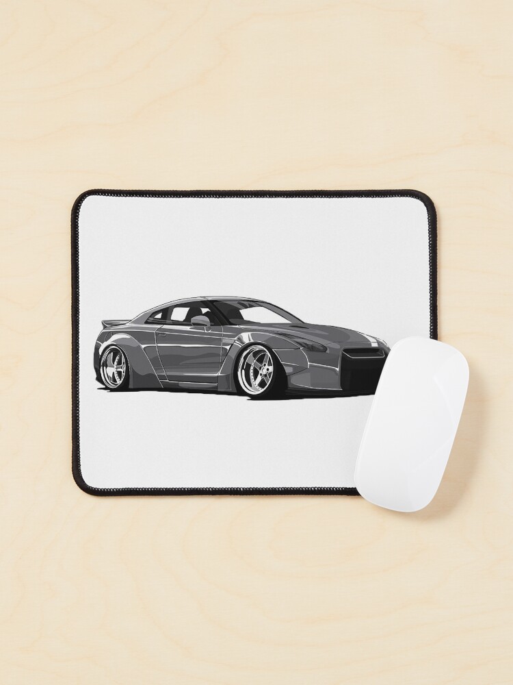 Thumbnail 1 of 5, Mouse Pad, Nissan GT-R R-35 designed and sold by Teesigned.