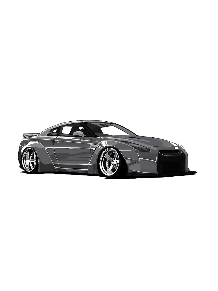 Thumbnail 3 of 3, Scarf, Nissan GT-R R-35  designed and sold by Teesigned.