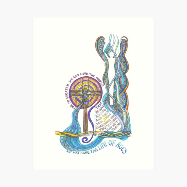 Item preview, So Greatly Did God Love designed and sold by Lindisfarne Scriptorium.