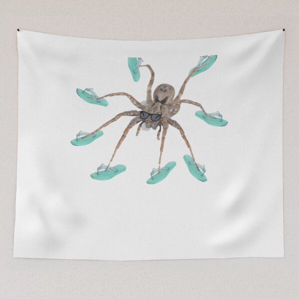 Item preview, cool summer spider flops designed and sold by purplepinkdrgn.