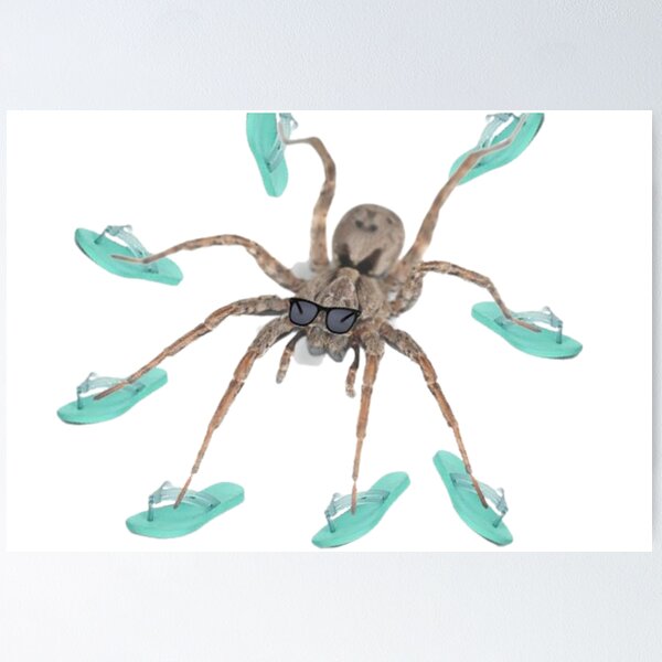 Item preview, cool summer spider flops designed and sold by purplepinkdrgn.