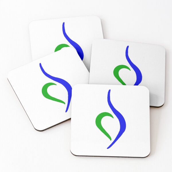 Item preview, NEDA Symbol - Blue and Green designed and sold by Kitty & Birdie Designs.