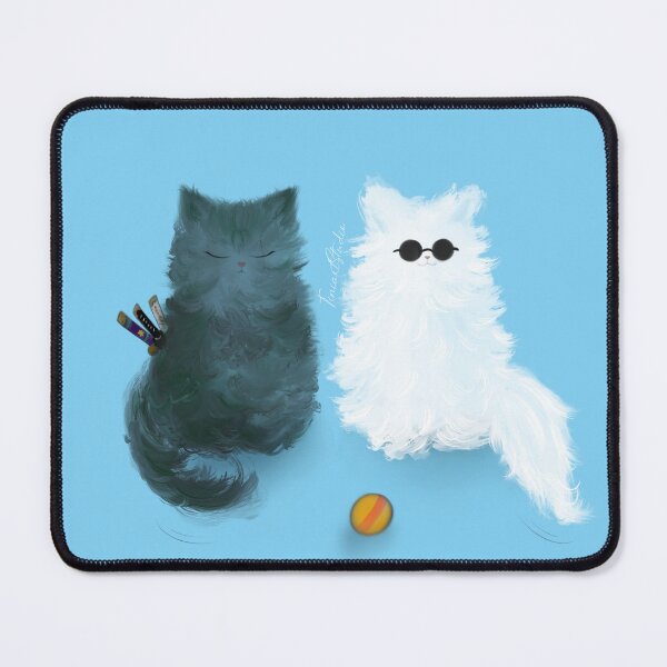 Item preview, "Zoro cat & Gojo cat" designed and sold by TiniArt-Studio.