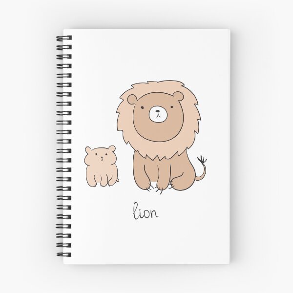 Item preview, Baby Lion and Cub doodle designed and sold by garykli.