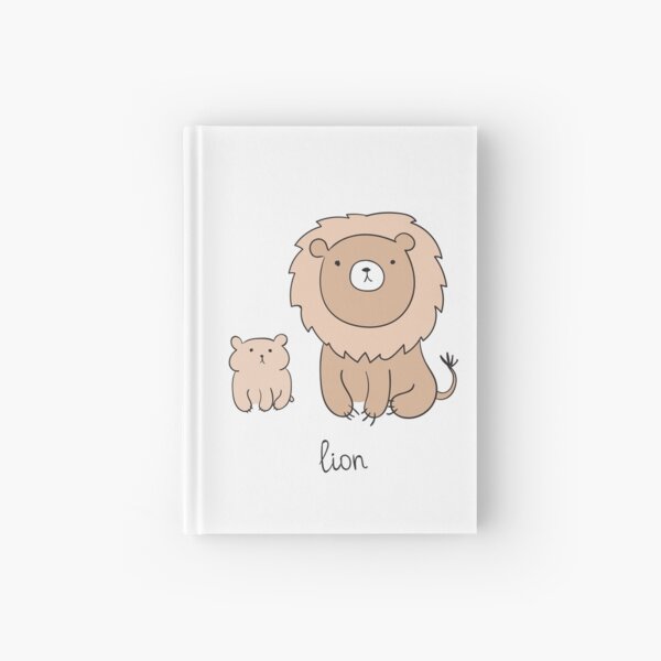 Item preview, Baby Lion and Cub doodle designed and sold by garykli.