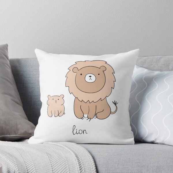 Item preview, Baby Lion and Cub doodle designed and sold by garykli.
