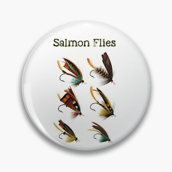 Item preview, Vintage Salmon Flies designed and sold by Kybruno's Creations.