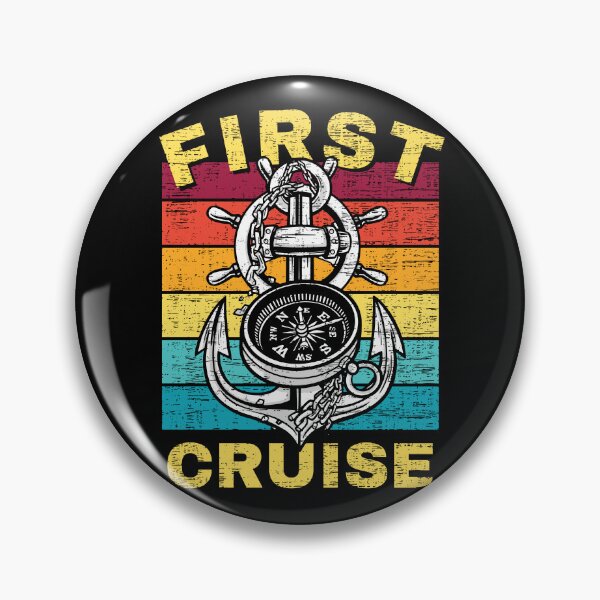 Item preview, First Cruise Ever First-Timer Sailing Gift designed and sold by retrodesigner14.