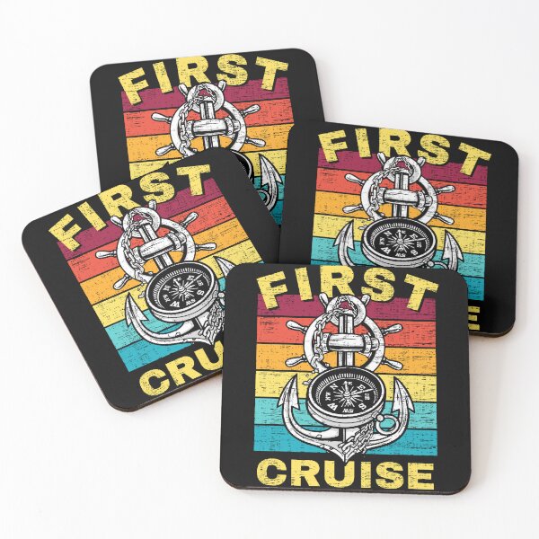 Item preview, First Cruise Ever First-Timer Sailing Gift designed and sold by retrodesigner14.